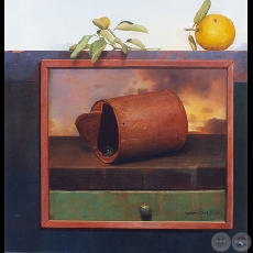 TARRO, 2000 - Óleo de SEBASTIAN DÍAZ